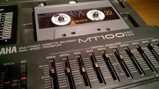 Video thumbnail for Yamaha MT 100 II - 4 Track Cassete - analog by Gargula Nabokov