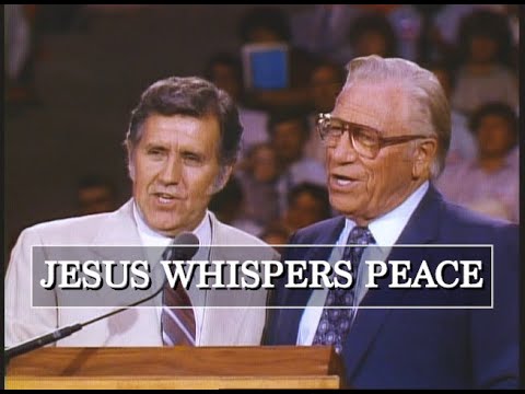 Jesus Whispers Peace (w/Lyrics) - George Beverly Shea & Cliff Barrows (Duet) - 1982