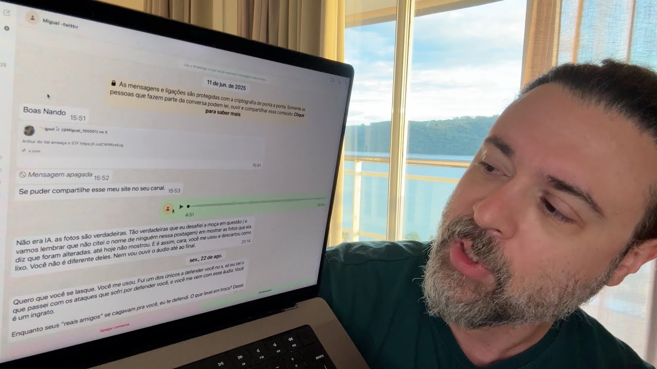 SOBRE MEU ÁUDIO VAZADO...