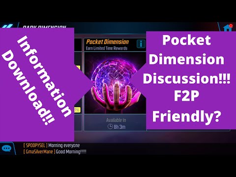 Pocket Dimension Discussion/Guide Marvel Strike Force for my F2P and Main Account!! How hard is it?!