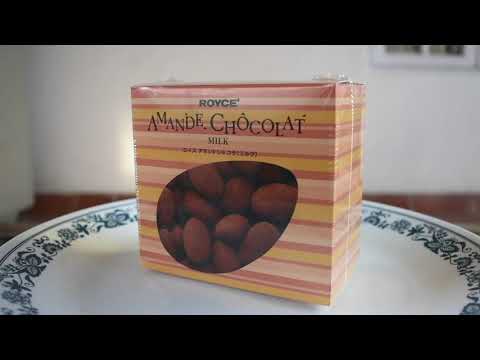 UNBOXING ROYCE AMANDE CHOCOLATE MILK (JAPANESE)