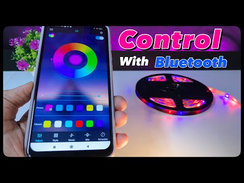Part of a video titled Control LED strips using smartphone easily - YouTube