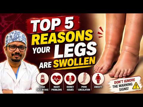 पैरों में सूजन के 5 मुख्य कारण और उनका सही इलाज