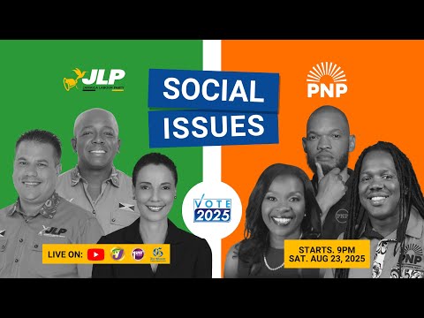 PNP vs JLP Debate 2025 on Jamaica’s Social Issues TVJ Live