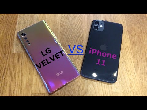 LG Velvet 5G VS. iPhone 11 in 2022