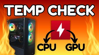 How to Read Out CPU & GPU Temperature [HW Monitor + StressMyPC + Furmark]