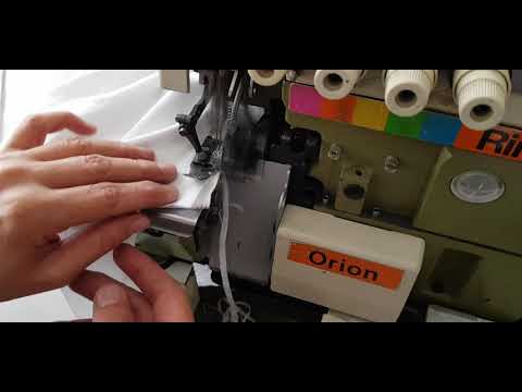 Rimoldi Nähmaschine aufnähen Industrienähmaschine