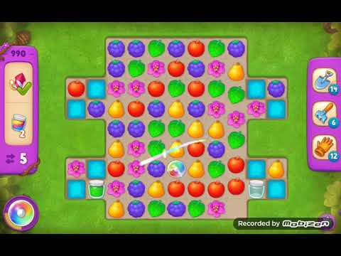 GardenScapes level 990. No boosters. (Version 2023 in description)