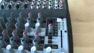 Behringer XENYX 1202FX - відео 1