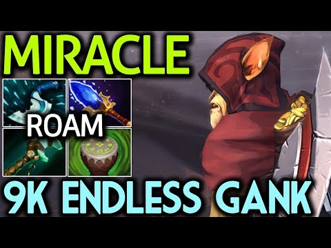 Miracle- Dota 2 [Bounty Hunter] 9k Roaming | Endless Gank