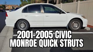 2001-2005 Honda Civic Monroe Quick Struts