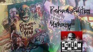The Return of The Living Dead: Deluxe Edition Scream Factory Blu-Ray unboxing