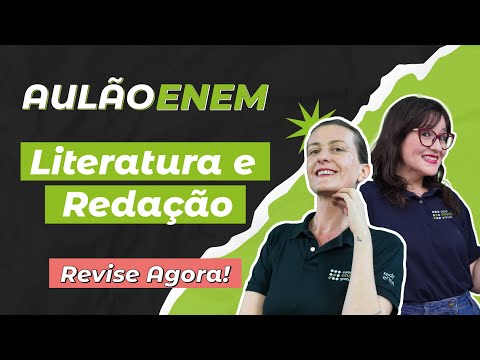 AULÃO ENEM DE LITERATURA E REDAÇÃO: OS TEMAS QUE MAIS CAEM | AULÃO ENEM 2025