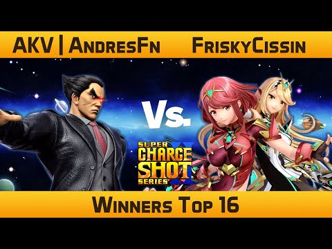 Super Charge Shot Series II - Top 16 W - AKV | AndresFn (Kazuya) VS FriskyCissin (Pyra & Mythra)
