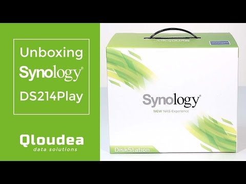 Unboxing Synology DS214Play