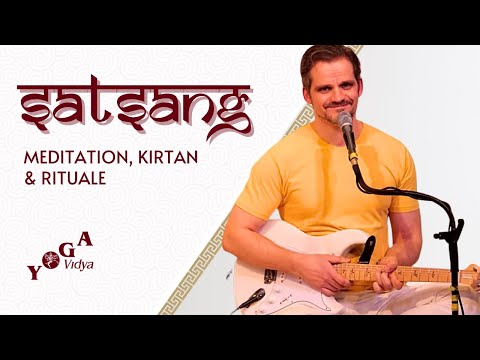 Satsang mit Ishwara "Bleibe dabei" - Yoga Vidya Live 05.01.2026, 20:00 Uhr