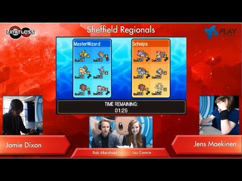 Pokémon VGC 2018 Sheffield Regional Top 8A - Jamie Dixon vs Jens Maekinen