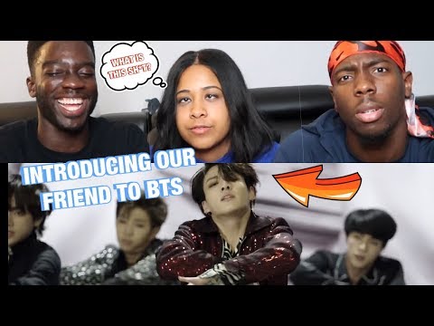 AMERICANS REACT TO BTS FAKE LOVE REACTION (FIRST TIME)