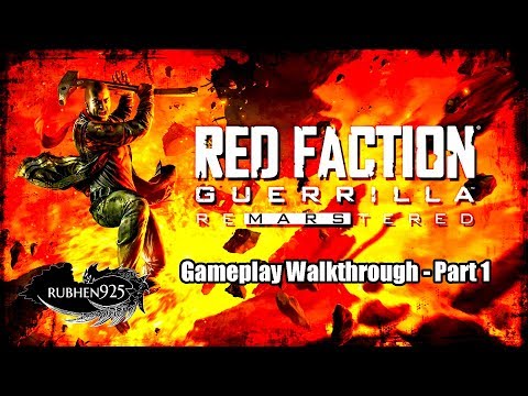 RED FACTION: GUERRILLA RE-MARS-TERED (PS4 PRO) Gameplay Walkthrough Part 1