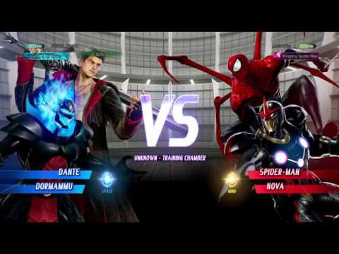 MVCI - SPIDER-MAN/NOVA VS DANTE/DORMAMMU!