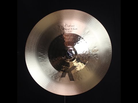 Zildjian 19" K Custom Hybrid China - 1574g (video demo) image 2