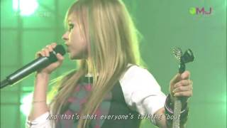 Avril Lavigne - Girlfriend (Live @ Music Japan 27.01.2011)