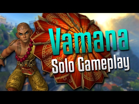 Smite: What is This Build!?- Vamana Solo Gameplay