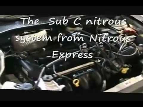 Ford Focus on Nitrous beats Ford Mustang GT