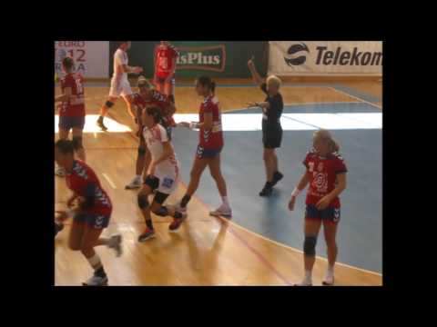 Reprezentacija Srbije i Hrvatske zenski rukomet u Petrovcu na Mlavi