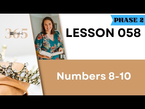 Lesson 58 Numbers 8-10 | Heartbeat of God | 2025 Bible Study & Commentary