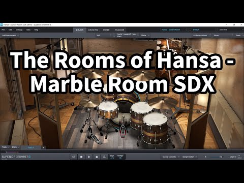 Toontrack Superior Drummer 3 - The Rooms of Hansa - Marble Room SDX All Presets Demo