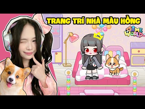 SAMMY LẦN ĐẦU TRANG TRÍ NHÀ FULL MÀU HỒNG TRONG THẾ GIỚI GAME WORLD