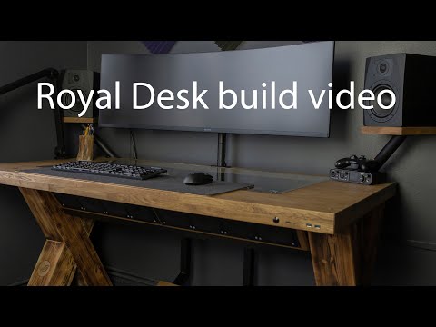 Custom DIY Desk pc Build Royal Desk