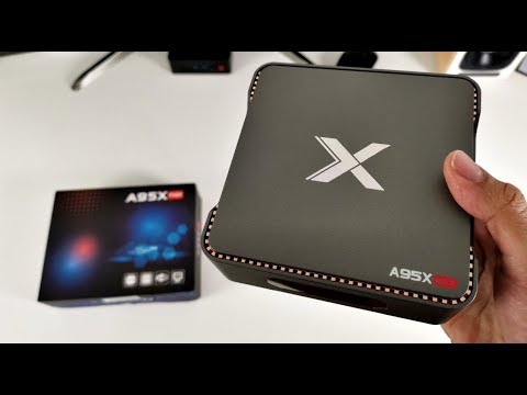 Impressive A95X MAX - Android Oreo TV Box - 4+64GB / HDD Caddy