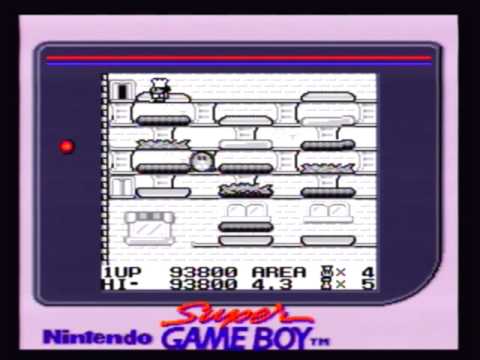 BurgerTime Deluxe Game Boy