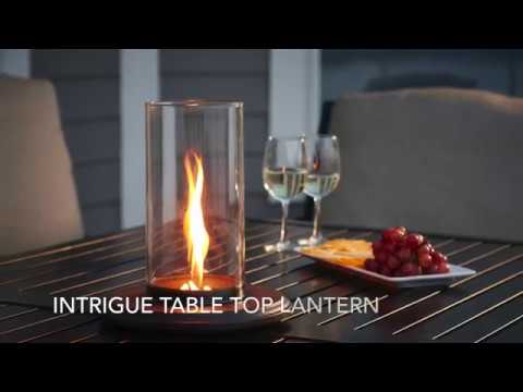 Intrigue Table Top Outdoor Lantern by The Outdoor GreatRoom Company