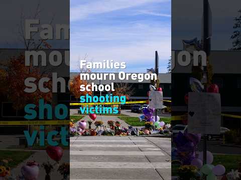 Families in mourning after shooting at elementary school in Oregon