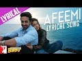 Lyrical | Afeemi Song with Lyrics | Meri Pyaari Bindu | Ayushmann, Parineeti | Sachin-Jigar | Kausar
