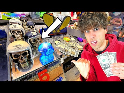 I Played a Coin Pusher With The WEIRDEST Prizes EVER SEEN!