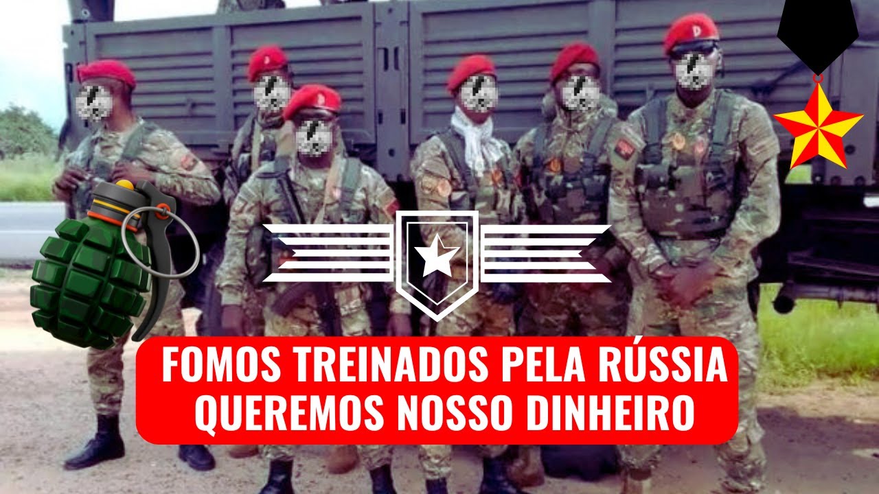 Militares angolanos revoltados enviam recado ao João Lourenço "Fomos treinados pelos Russos"