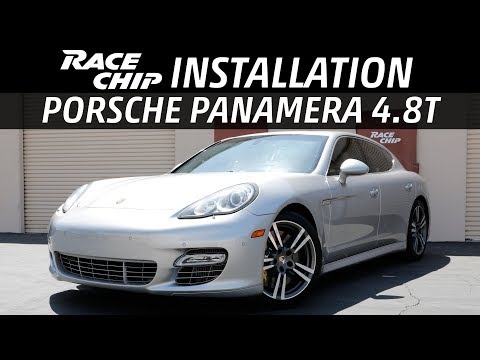 Porsche Panamera 4.8L Turbo RaceChip Tuning Installation | Cayenne Turbo