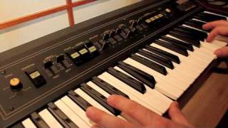 Video thumbnail for Yamaha SK-10 string/organ/brass synthesizer by abertronic