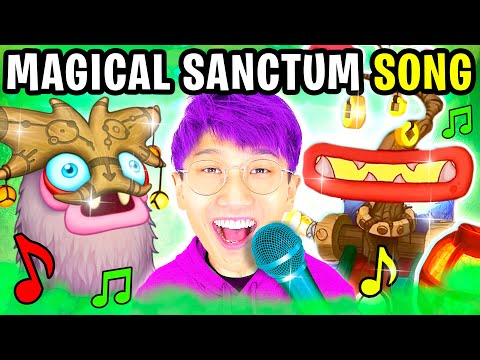 MY SINGING MONSTERS - MAGICAL SANCTUM - FULL SONG! (LANKYBOX Playing MY SINGING MONSTERS!)