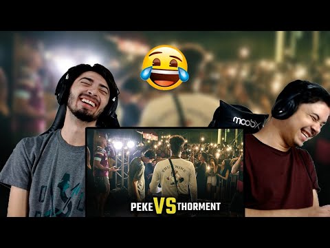 REACT (SEU PAI CH#IR0 O P# DO SALGUEIRO) PEKE VS THORMENT [GRANDE FINAL 👑] 522º Batalha do Tanque
