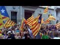 Visca Catalunya Lliure! (Catalan march in Barcelona)