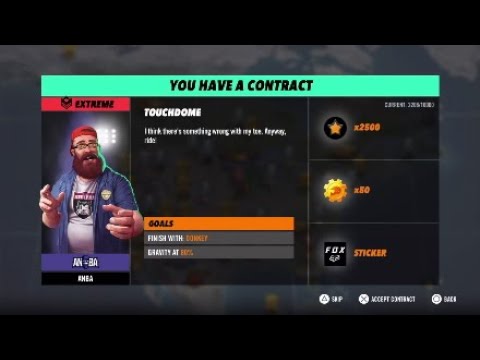 Trials Rising - Touchdome contract (Desolate Dome with the Donkey)