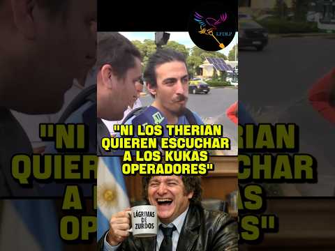 ESTO PASÓ EN VIVO! NI LOS THERIANS QUIEREN ESCUCHAR A LOS KUKAS OPERADORES! #AGARRALAPALA #MILEI