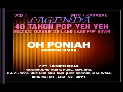 Hussein Ismail - Oh Poniah (Official Karaoke Video)