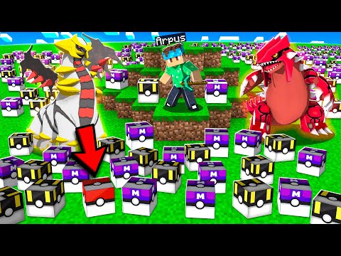 I Opened 200 LUCKY BLOCKS in Minecraft PIXELMON!