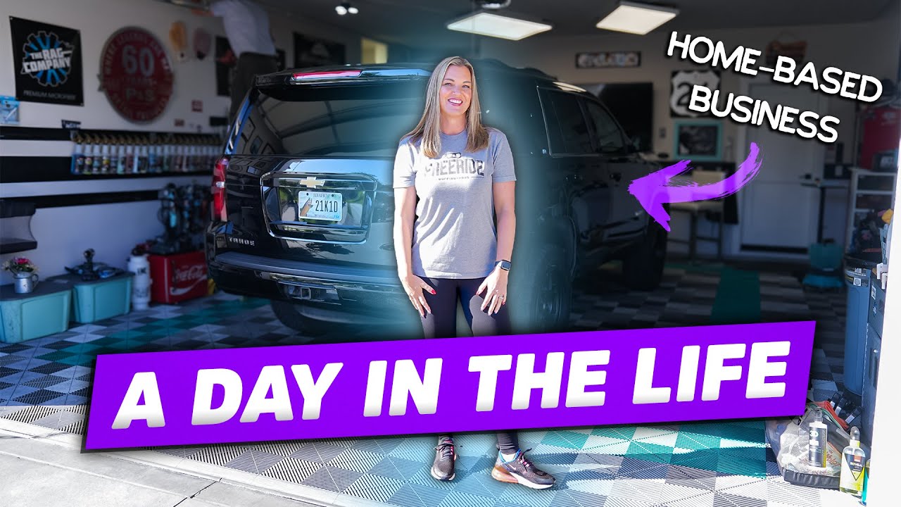 She Turned Her Home Garage Into A Full-Time Detailing Business